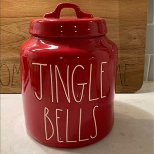 Rae Dunn 2019 JINGLE BELLS canister